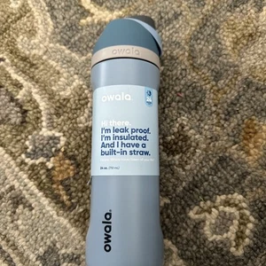 Owala FreeSip Stainless Steel Water Bottle / 24oz / Color: Honest NEW - Picture 1 of 8
