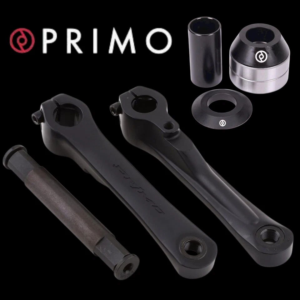 Bielas Primo Powerbite de 3 piezas 170 mm con soporte inferior Primo MID 22 mm negro Foto 1 de 1