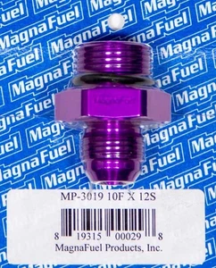 MagnaFuel MP-3019 -10 AN x -12 AN Straight O-Ring Adapter @ Speed Tech - Picture 1 of 1
