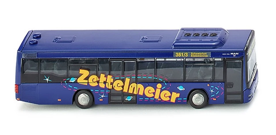 WIKING, autobús MAN Lion's City A78 azul ZETTELMEIER, 1/87, WIK070702 Foto 1 de 1