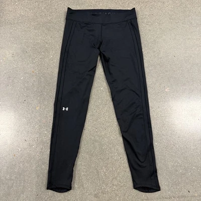 Under Armour Compression Leggings Women’s Small Athletic Workout Pants Running Y - Image 1 of 4