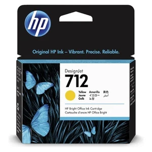 Inktcartridge hp 712 3ed69a geel - Afbeelding 1 van 1