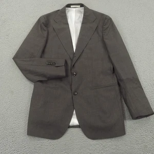 SuitSupply 38R Havana Blazer Vitale Barberis Canonico 120s Unstructured Jacket - Picture 1 of 24