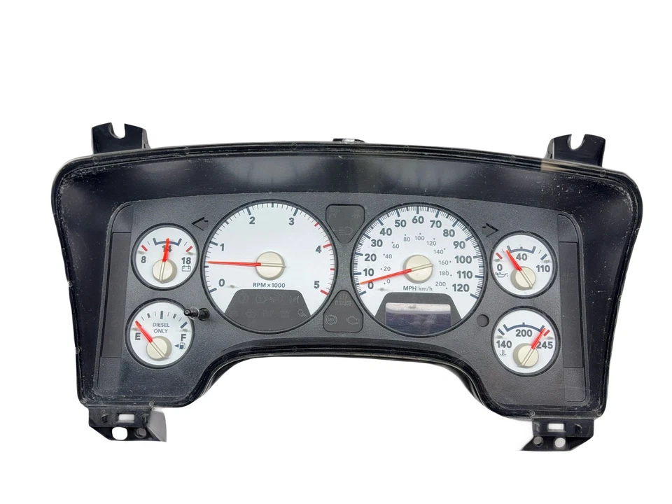 Velocímetro, cuadro de instrumentos, Ram 2500 3500 2006 5,9 L diésel con cerraduras eléctricas Foto 1 de 4