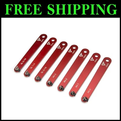 Precision 7-Piece Screwdriver Set: Low-Profile, Diamond-Tipped for Tight Spaces - Image 1 of 4