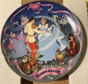 Cinderella's Wish Come True Disney's Musical Memories Bradford Exchange Plate - Picture 1 of 8