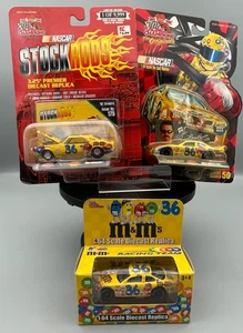 Lot 0f 3 Ernie Irvan M&Ms #36 '69 Pontiac GTO Racing Champions - Picture 1 of 5