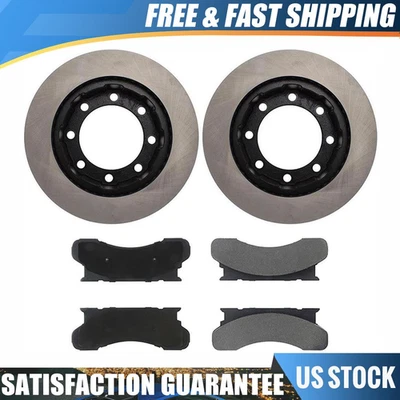 Juego de 3 pastillas de freno y rotores centrados delanteros para Ford F-250 1980 1981 1982 1983 84 Foto 1 de 4