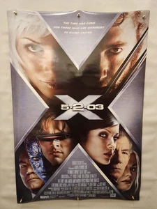 X2 X-MEN UNITED Original 2003 OS 27 x 40 Double Sided ADVANCE Movie Poster - Picture 1 of 5