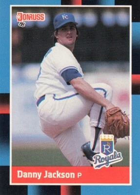 1988 Donruss - Danny Jackson #132-Royals - Image 1 of 2