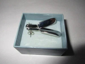 Pierre Lang Eye Candy Ohrstecker / Ohrhänger silber rhodiniert in PL Schachtel - Bild 1 von 3