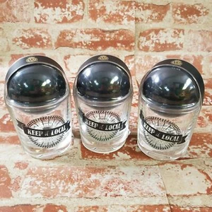 Whiskey Rocks Glasses with Silicone Ice Ball Mold Lot of 3 NEW 10oz Wild Eye - Picture 1 of 12