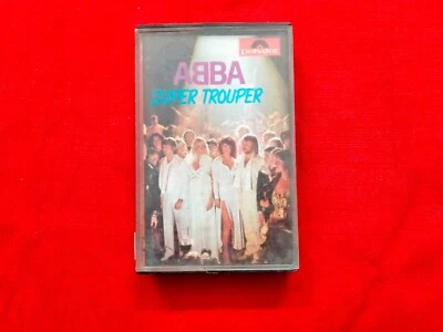 Abba Super Trouper RARE orig Cassette tape INDIA indian - Image 1 of 4