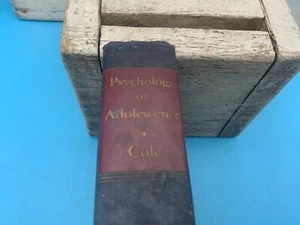Psychology of Adolescence Vintage Hardback, 1936, Luella Cole - Picture 1 of 16