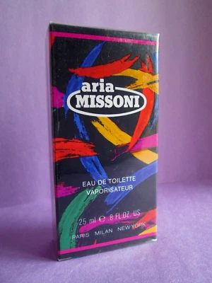 Aria Missoni for Women Vintage Eau de Toilette Spray .8 oz 25 ml New Sealed Box - Image 1 of 4