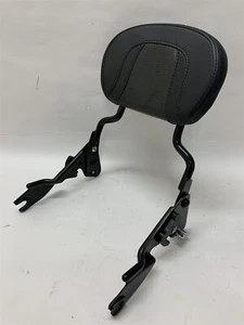 Harley-Davidson 09-22 Street Glide Touring Detachable Sissy Bar Backrest Black - Picture 1 of 3