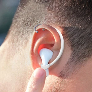 2Pcs Silicone Earphone Anti-lost Ear Hook For AirPods 3 Pro Strap Earhook Holder - Photo 1 sur 20