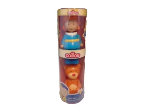 Caillou Figure Rosie & Teddy Figure Tube 2012 New!! - Picture 1 of 4
