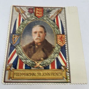 1916 WWI ERROR blurred Lord Roberts Memorial Fund Cinderella stamp John French - Picture 1 of 1