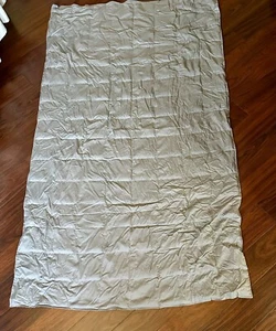 NEW! Open Box! Weight Blanket 10 Pounds Twin Gray 43 in X 72 in - Picture 1 of 5