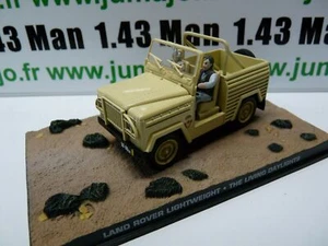 JB67 voiture 1/43 IXO 007 JAMES BOND LAND ROVER Lightweight living daylights - Imagen 1 de 3