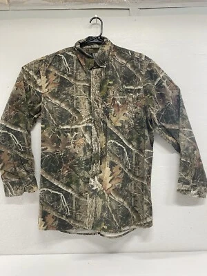 Ridge Hunter Shirt Mens XL Real Tree Camo Tree Long Sleeve Button Up Top Country - Image 1 of 4