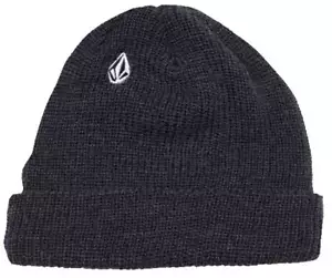 Volcom Full Stone Beanie - Charcoal Heather - New - Picture 1 of 1