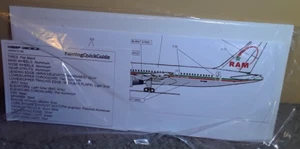 MASP 1/144 ROYAL AIR MAROC 757-200 DECAL, COLORFUL SCHEME, VEY NICE! - Picture 1 of 2