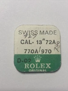 Genuine FACTORY SEALED Rolex Original CAL. 13 72 A 770 A / 970 Mainspring NOS - Picture 1 of 4