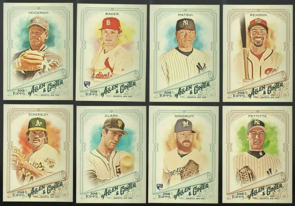 2018 Topps Allen and Ginter SP Single Cards Base Set Shortprint #301-330 A&G - Image 1 of 1