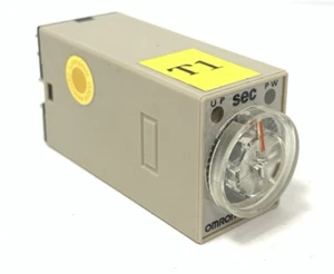 Omron H3Y-4 SEC Temporizador H3Y4 Montaje en Superficie Temporizador Relé Segundos 0-30s H3Y - Imagen 1 de 6