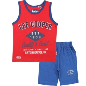 Conjunto Niño Lee Cooper N°5. Color Rojo. Regalo Para Niños De 4 A 14 Años. - Imagen 1 de 10