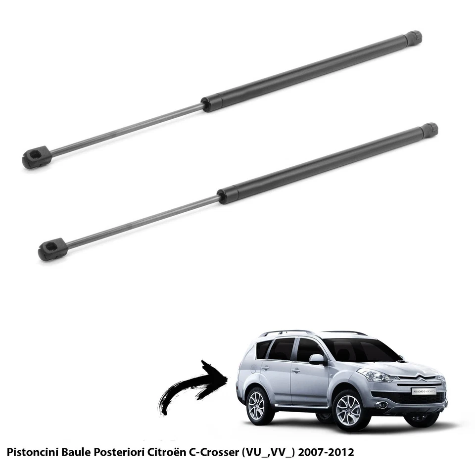 2 MOLLE  A GAS PISTONCINI  PORTELLONE BAGAGLI X Citroën C-Crosser (VU_,VV_) - Imagen 1 de 1