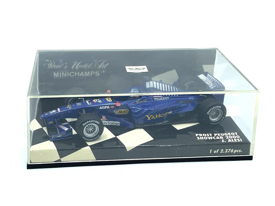 MINICHAMPS 1/43 PROST PEUGEOT  ALESI SHOWCAR 2000  # NIB PG - Immagine 1 di 2