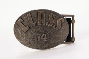 Vintage Class of '74 Belt Buckle - Picture 1 of 2