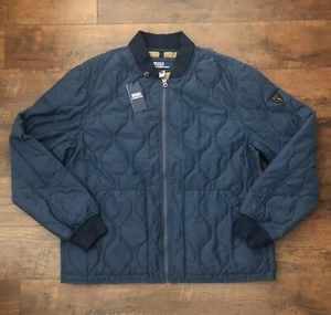 Polo Ralph Lauren Men's Size XL Quilted Bomber Jacket Navy MSRP $398 - Picture 1 of 6