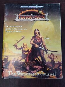 Dark Sun The Wanderer's Journal Advanced Dungeons & Dragons Vintage Collectible