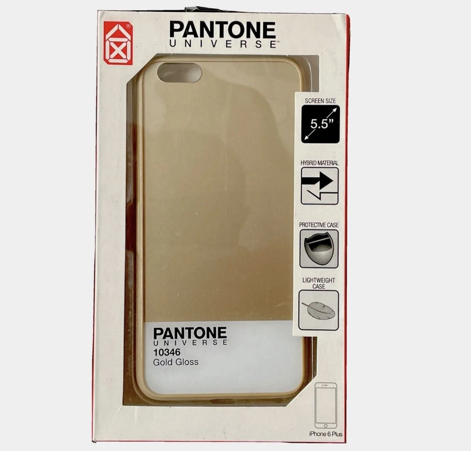 Funda Pantone Universe Escenario Metálica Dorada Cubierta Parachoques Para iPhone 6 Foto 1 de 2