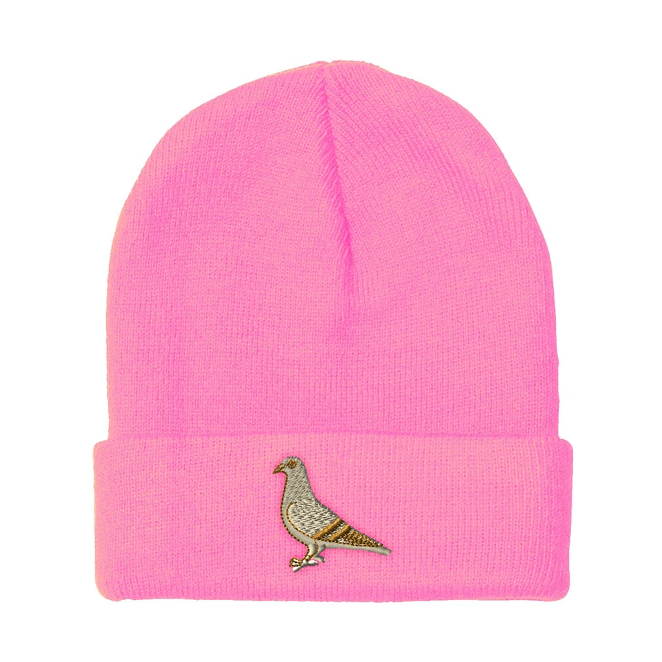 Gorros para Hombre Paloma A Bordado Invierno Sombreros Mujeres Acrílico Calavera Gorra Talla 1 Foto 1 de 1