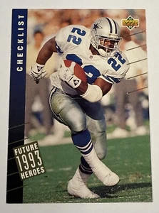 1993 Upper Deck Future Heroes #45 Emmitt Smith CL - Picture 1 of 2