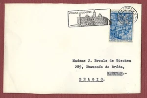 Holy Year L.55 ISOLATED cancellation S. Maria Maggiore 1950 postal history Republic - Picture 1 of 3
