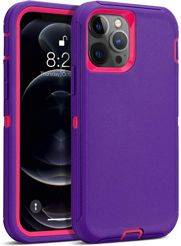 Lote de 6 fundas protectoras para Apple iPhone 14 Pro 13 12 6s 7 8 Plus XR Foto 1 de 4