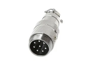 ADATTATORE CONNETTORE SPINA GX16 MICROFONO 8 POLI - Lot 2pcs - Foto 1 di 4