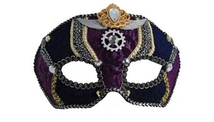 Maschera occhi veneziana-Maya Lulu-steampunk-teatro-palla in maschera-gioco di ruolo-sesso - Foto 1 di 1