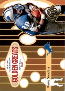 2005 Topps Chrome Golden Anniversary Golden Greats #GA6 Barry Sanders - Picture 1 of 2
