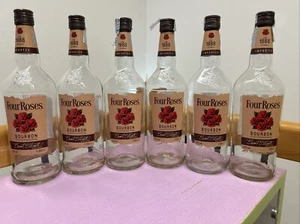 Bourbon Whiskey Four Roses 1l - 6 Bottiglie Vuote - Foto 1 di 5
