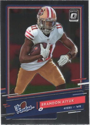 2020 Panini Donruss Optic The Rookies Brandon Aiyuk - Image 1 of 2