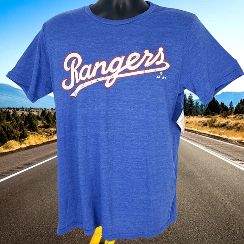 Texas Rangers Nolan Ryan Majestic Threads Men's Tee Shirt Size M Cover