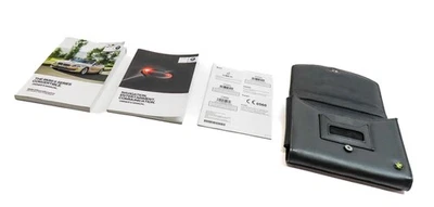 JUEGO DE FOLLETOS MANUALES DEL PROPIETARIO DEL MOTOR BMW 640I CONVERTIBLE (F12) 3,0 L (N55) 14 con FUNDA Foto 1 de 4