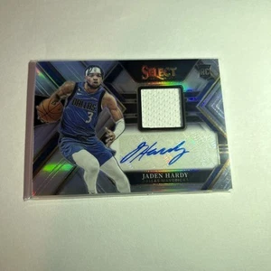 2022-23 Panini Select Jaden Hardy Silver Prizm Holo SP RC Auto Patch RPA #/199 - Picture 1 of 2